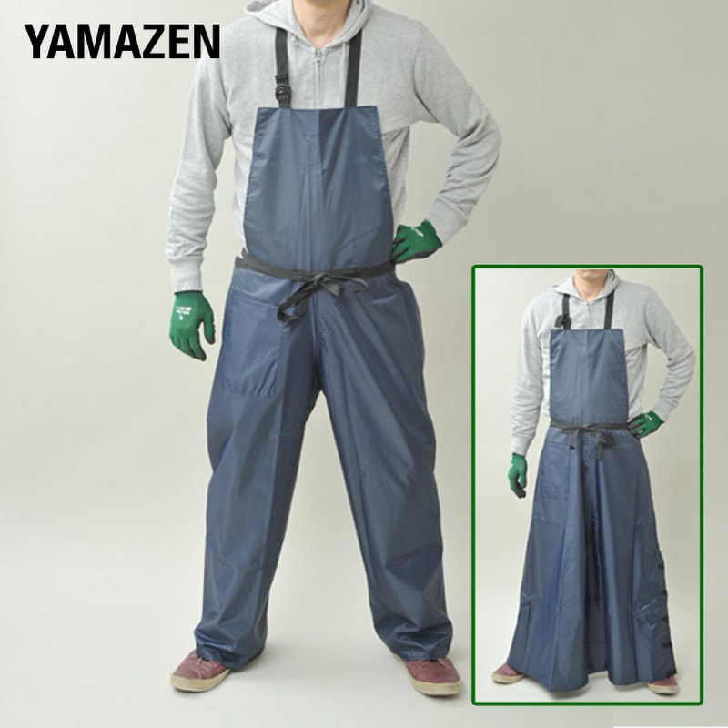 yamazen セール 防水サロペット