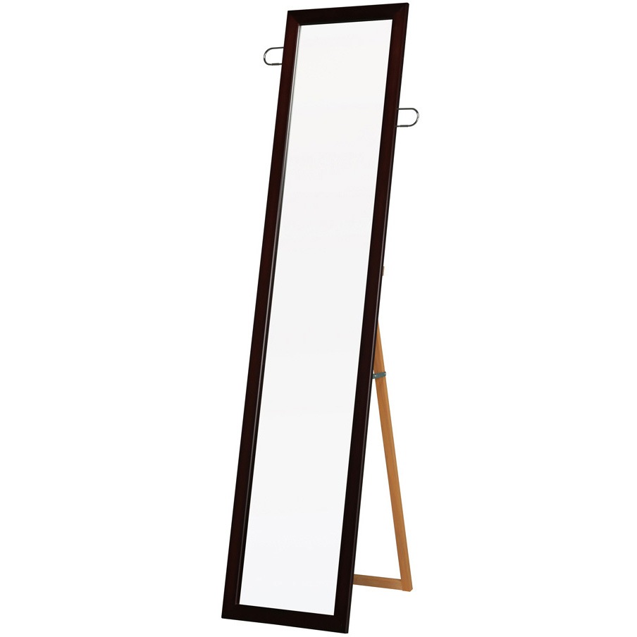 SEN-021 フック付スタンドミラー 永井興産 幅350mm高さ1600mm 1セット(1台) SEN-021