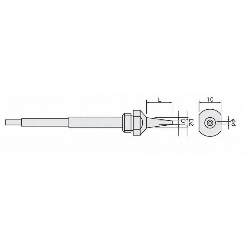 50-01-12 SZ-7000Z用チップ 1本 デンオン機器 【通販モノタロウ】