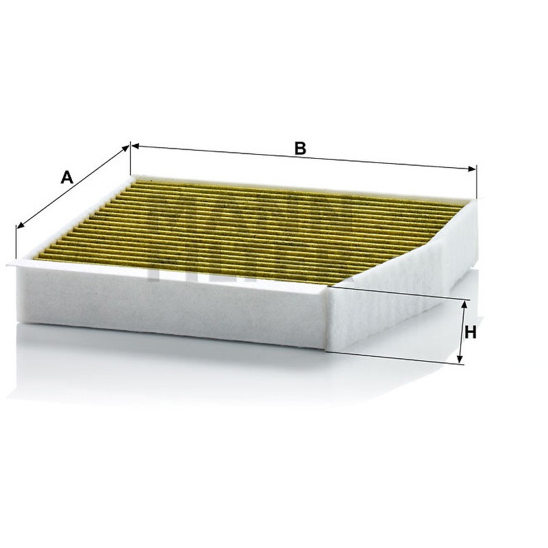 FP26007 輸入車用フレシャスプラス(高性能エアコンフィルター) 1個 MANN-FILTER 【通販モノタロウ】