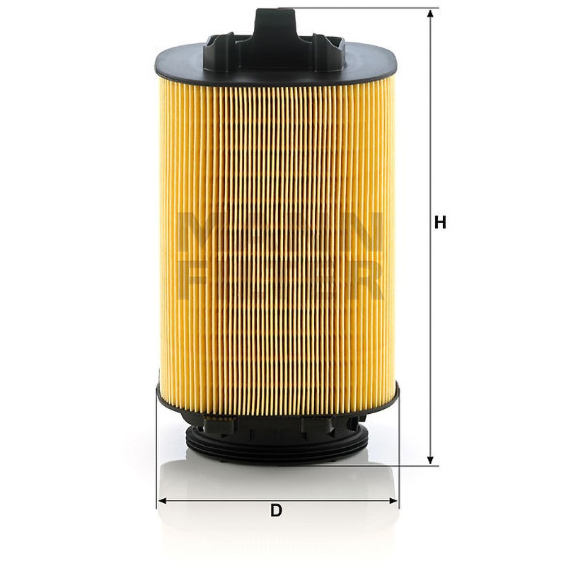 C14006 輸入車用エアフィルター 1個 MANN-FILTER 【通販モノタロウ】