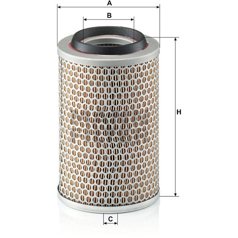 C15127/1 輸入車用エアフィルター 1個 MANN-FILTER 【通販モノタロウ】