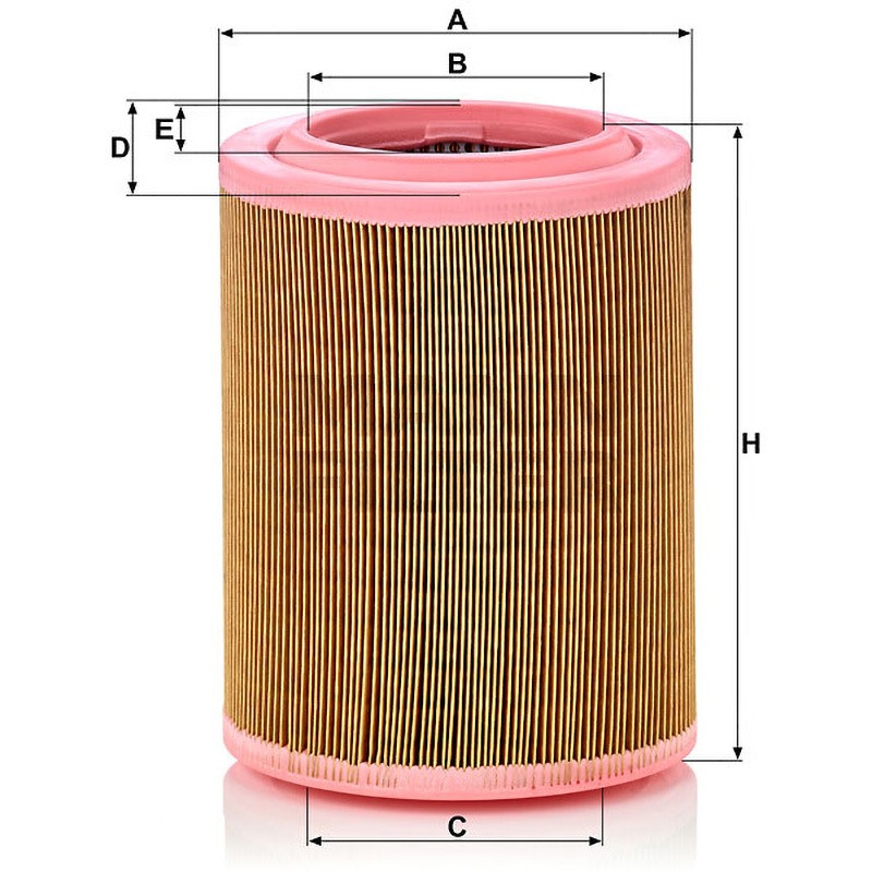 C18003 輸入車用エアフィルター 1個 MANN-FILTER 【通販モノタロウ】