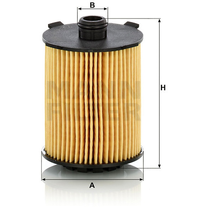 HU8014Z 輸入車用オイルフィルター 1個 MANN-FILTER 【通販モノタロウ】