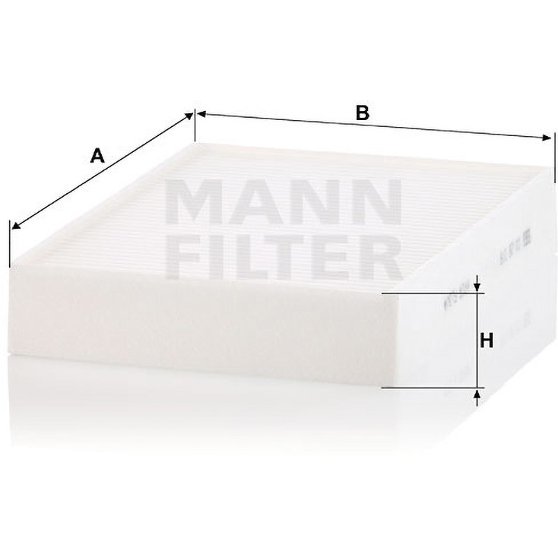 CU28016 輸入車用キャビンフィルター 1個 MANN-FILTER 【通販モノタロウ】