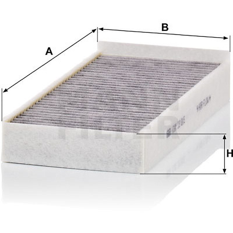 CUK23015-2 輸入車用キャビンフィルター 1セット MANN-FILTER 【通販モノタロウ】