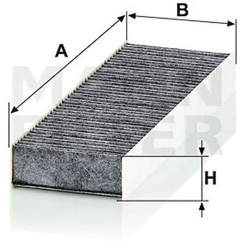 CUK26025-2 輸入車用キャビンフィルター 1セット MANN-FILTER 【通販モノタロウ】 5,013円