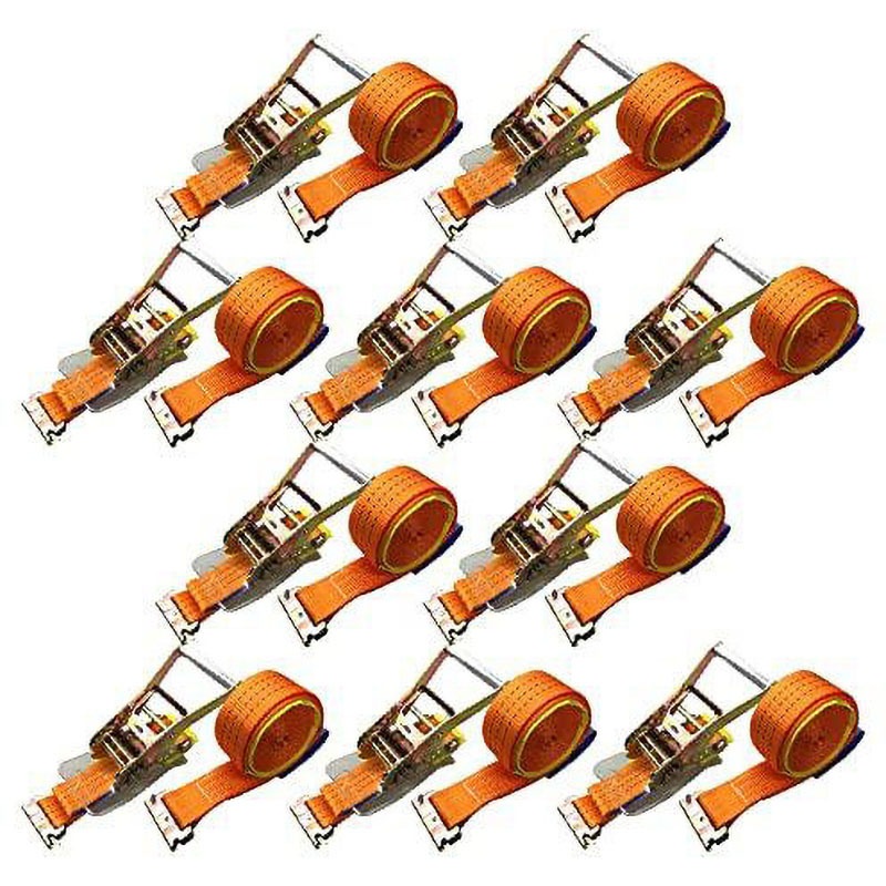 rb-rl-1003-10p ラッシングベルト レールタイプ 10本セット 1個