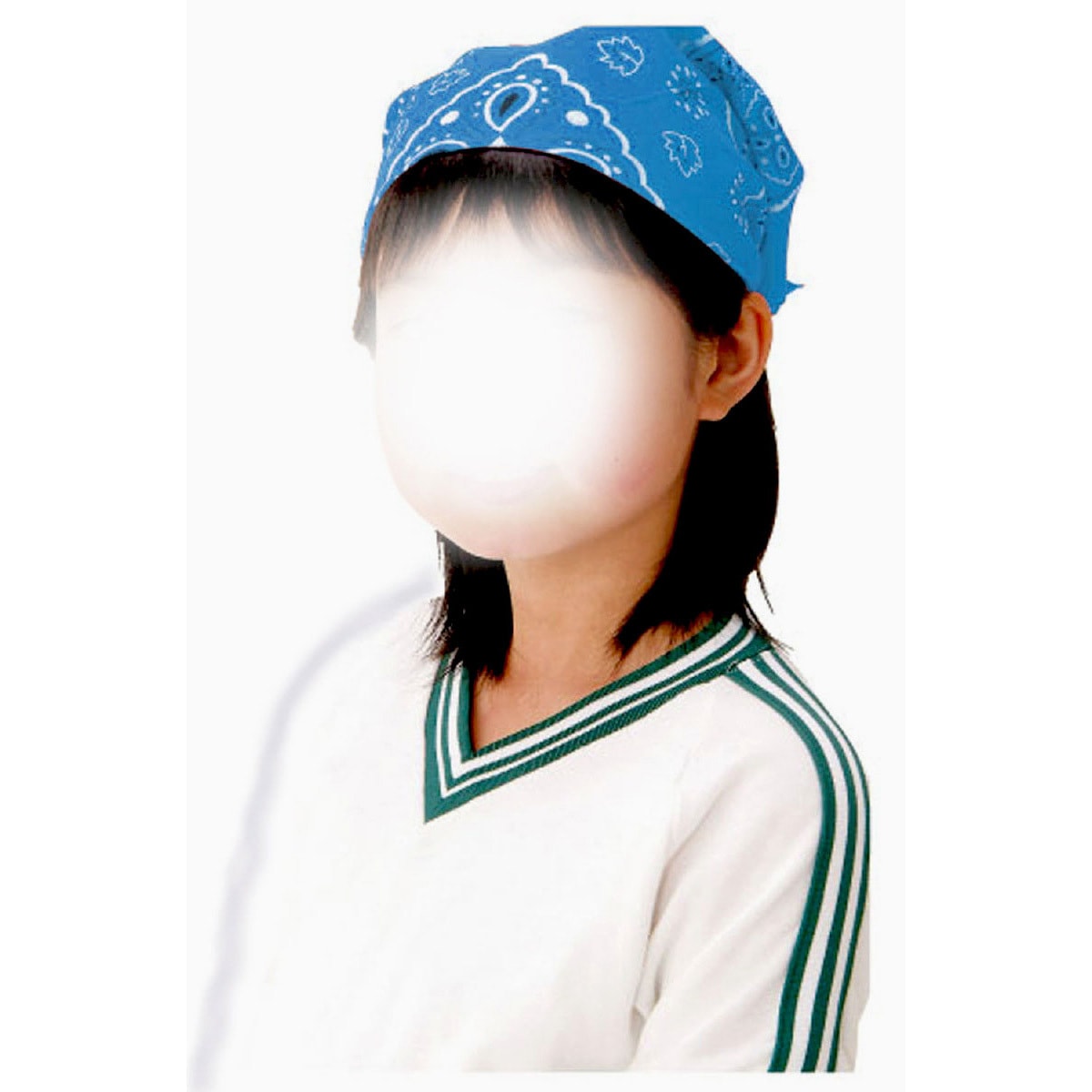 18169 バンダナ 10枚組 アーテック[学校教材・教育玩具] 青色 寸法550