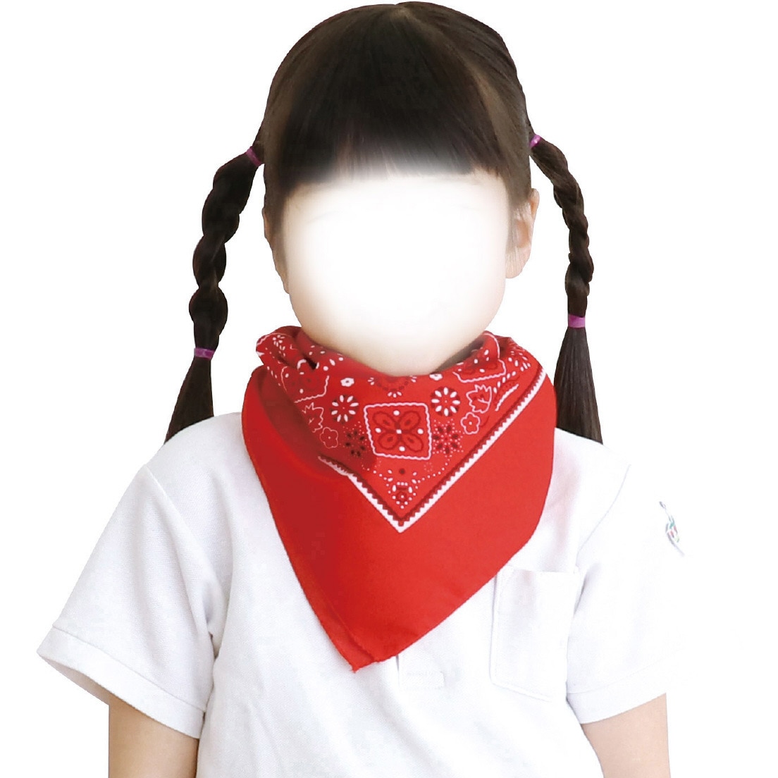 18171 バンダナ 10枚組 アーテック(学校教材・教育玩具) 赤色