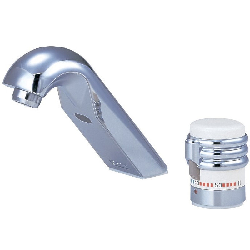 レンジ出品 EK500-13 サーモ付自動洗面混合栓 SANEI(旧:三栄水栓製作所) 電池式 全