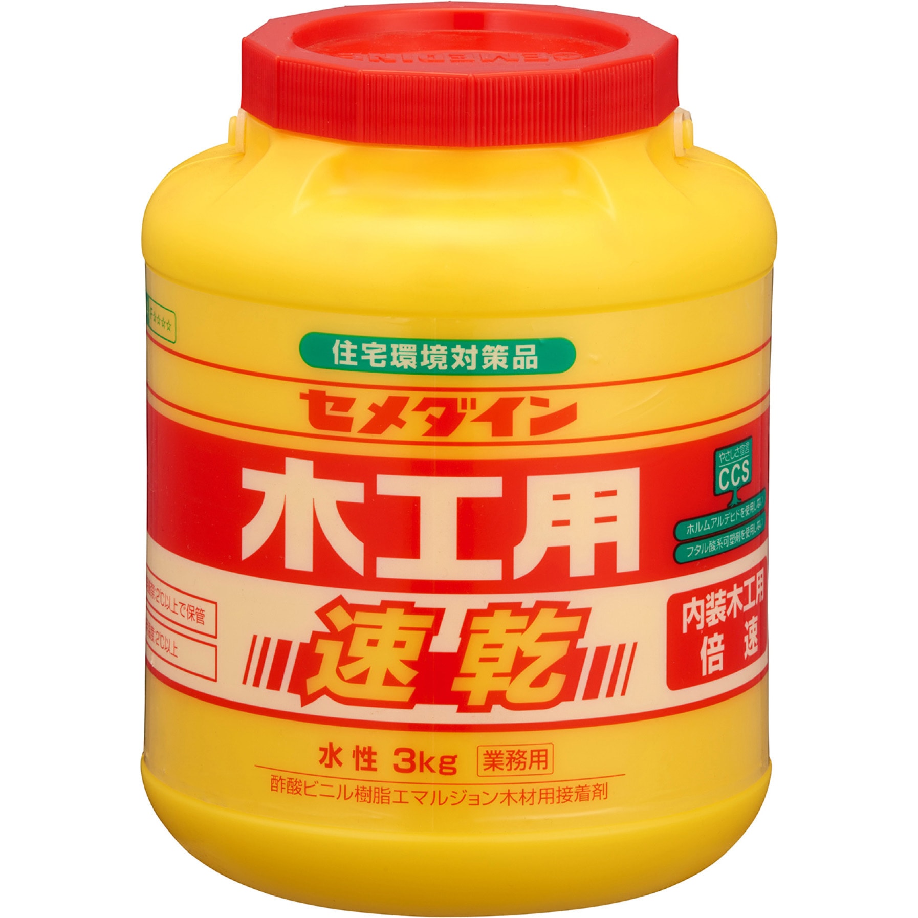 AE-285 木工用接着剤 木工用速乾(業務品) 1缶(3kg) セメダイン 【通販