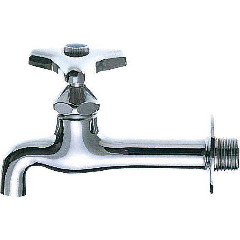 Amazon.co.jp: SANEI(サンエイ) 散水用 二口横水栓 呼び13 ジョ