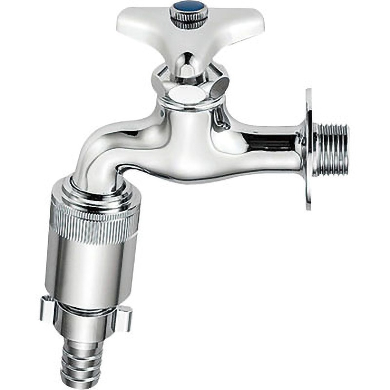 Y30VB-13 カップリング横水栓 SANEI(旧:三栄水栓製作所) 呼び径13mm 負圧破壊装置付