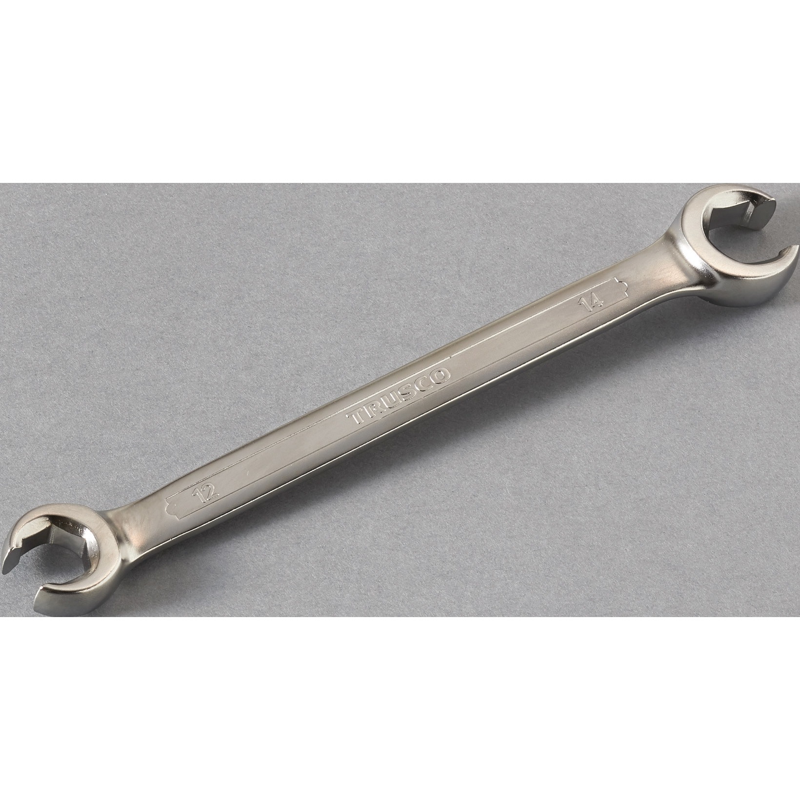 TFW-0810 両口フレアーナットレンチ TRUSCO 対辺寸法8×10mm TFW-0810