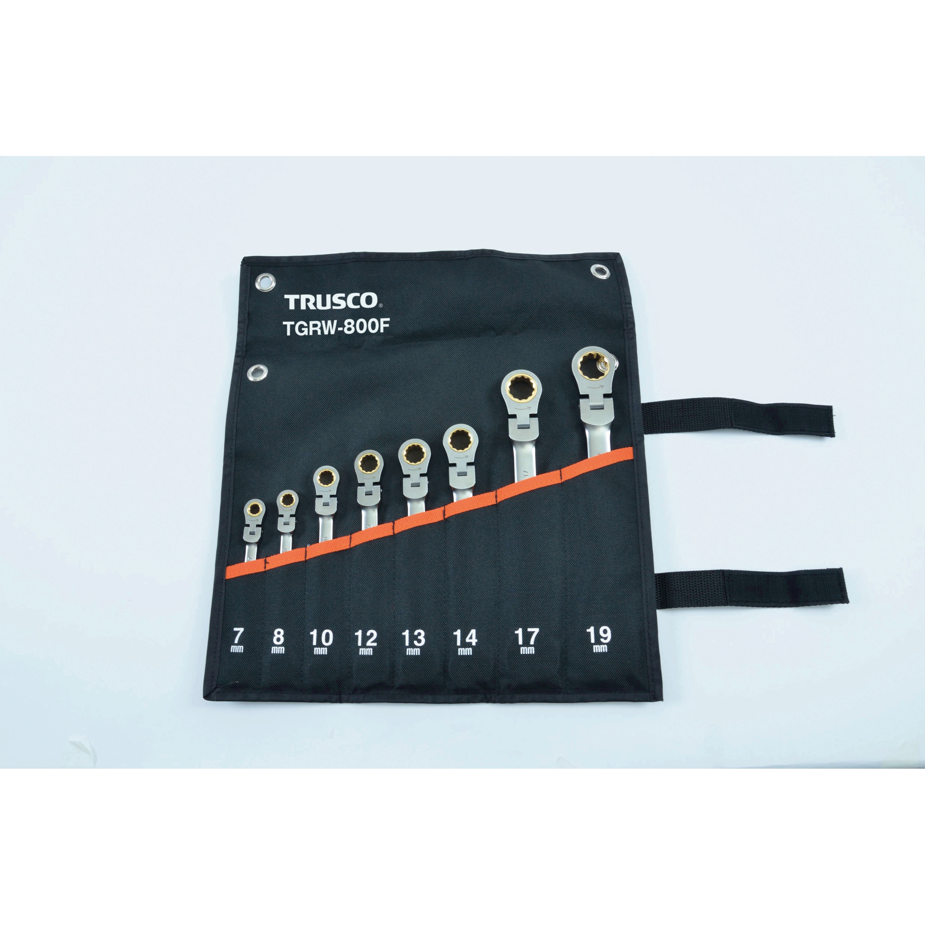 工具+メンテナンス TRUSCO TGRW-800 TGRW-800F 首振ラチェットコンビネーションレンチ(スタンダード