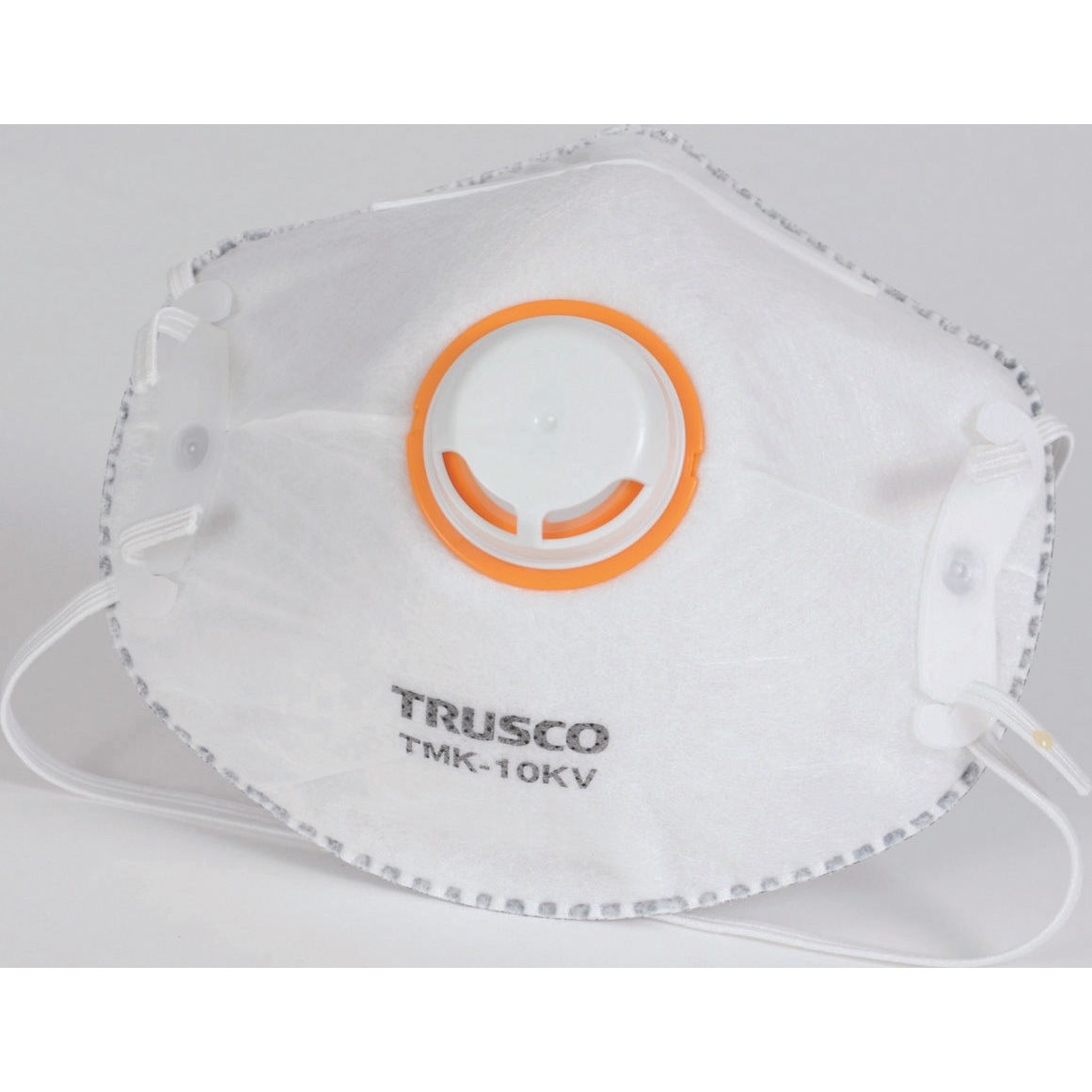 TMK-10KV 一般作業用排気弁付簡易マスク TRUSCO 1箱(10枚) TMK-10KV 