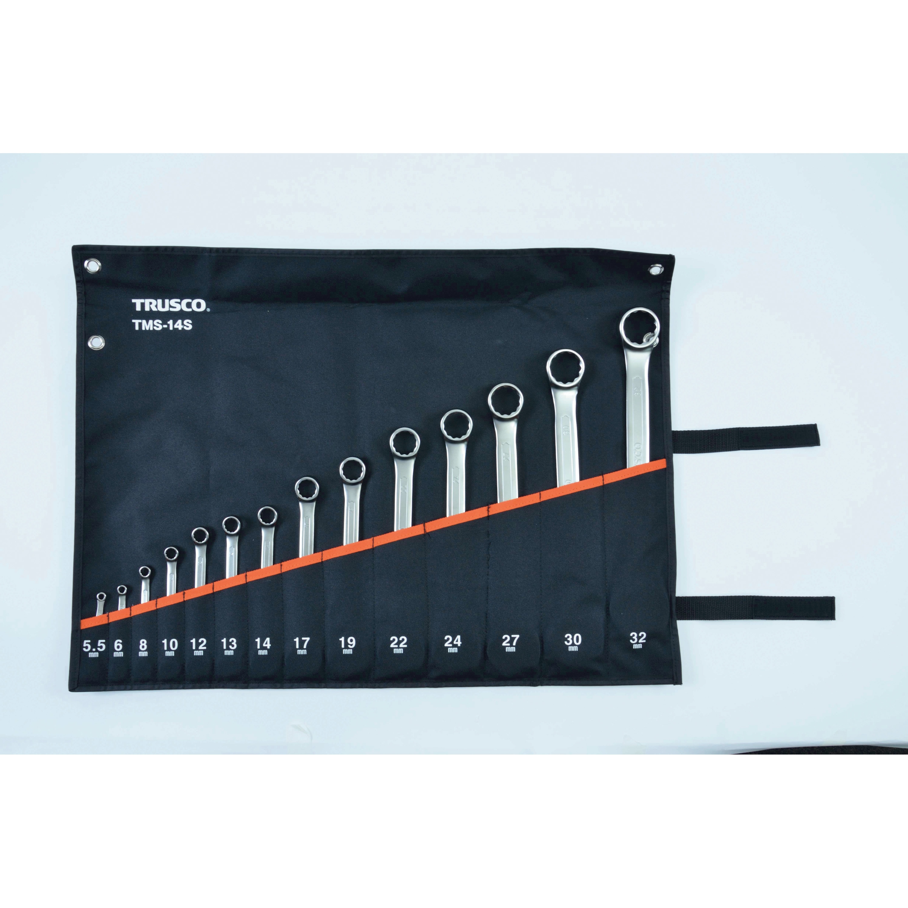 TMS-14S コンビネーションスパナ(スタンダード)セット 1セット TRUSCO