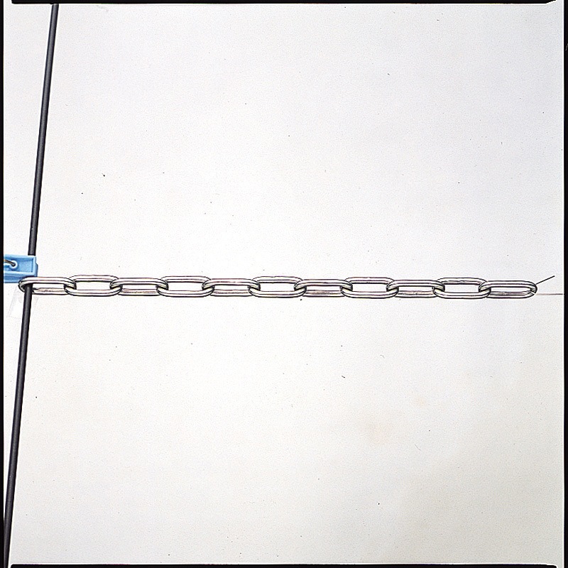 6-B ステンレスチェーン 水本機械製作所 長さ30mチェーン線径6mm