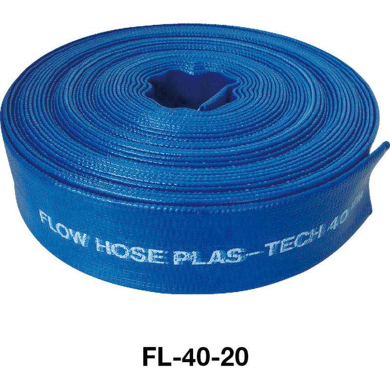 FL-50-10 フローホース(排水用) 八興 使用圧力0.4MPa 内径52mm外径55mm