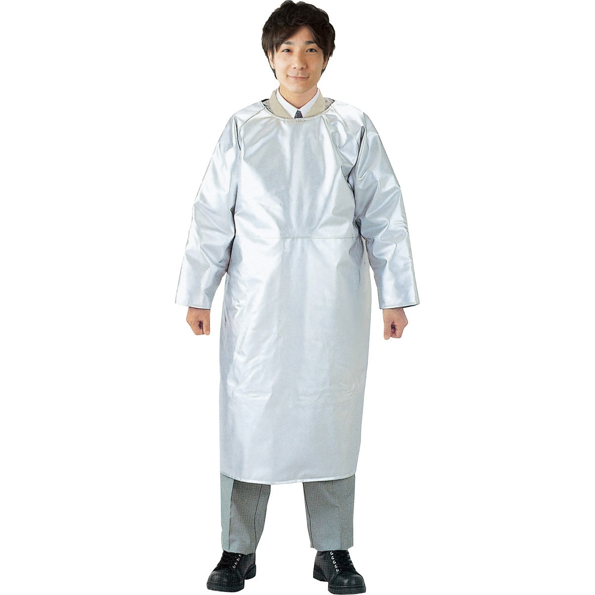 AMA3-LL 炉前遮熱アルミ作業エプロン 帝健 アラミド繊維製 溶接工 LL  AMA3-LL 37,687円