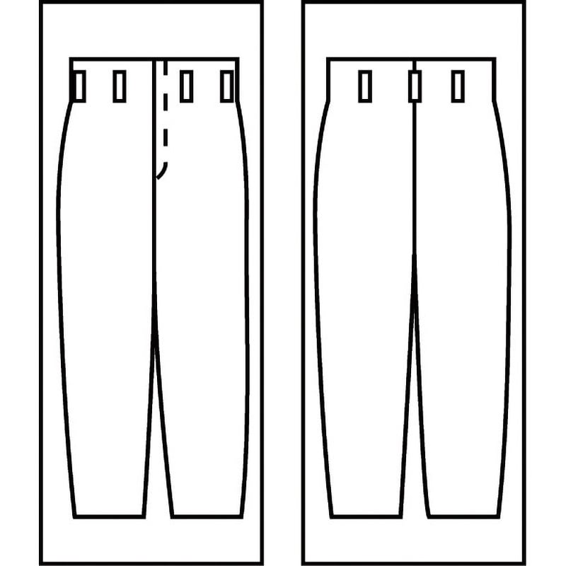 AWW2-3L 炉前遮熱アルミ作業ズボン 帝健 溶接工 3L AWW2-3L - 【通販