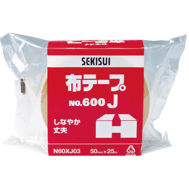 布テープ　600V 50x25 30巻　2ケース タニックスショップ】積水化学工業（セキスイ） No.600V｜カラー