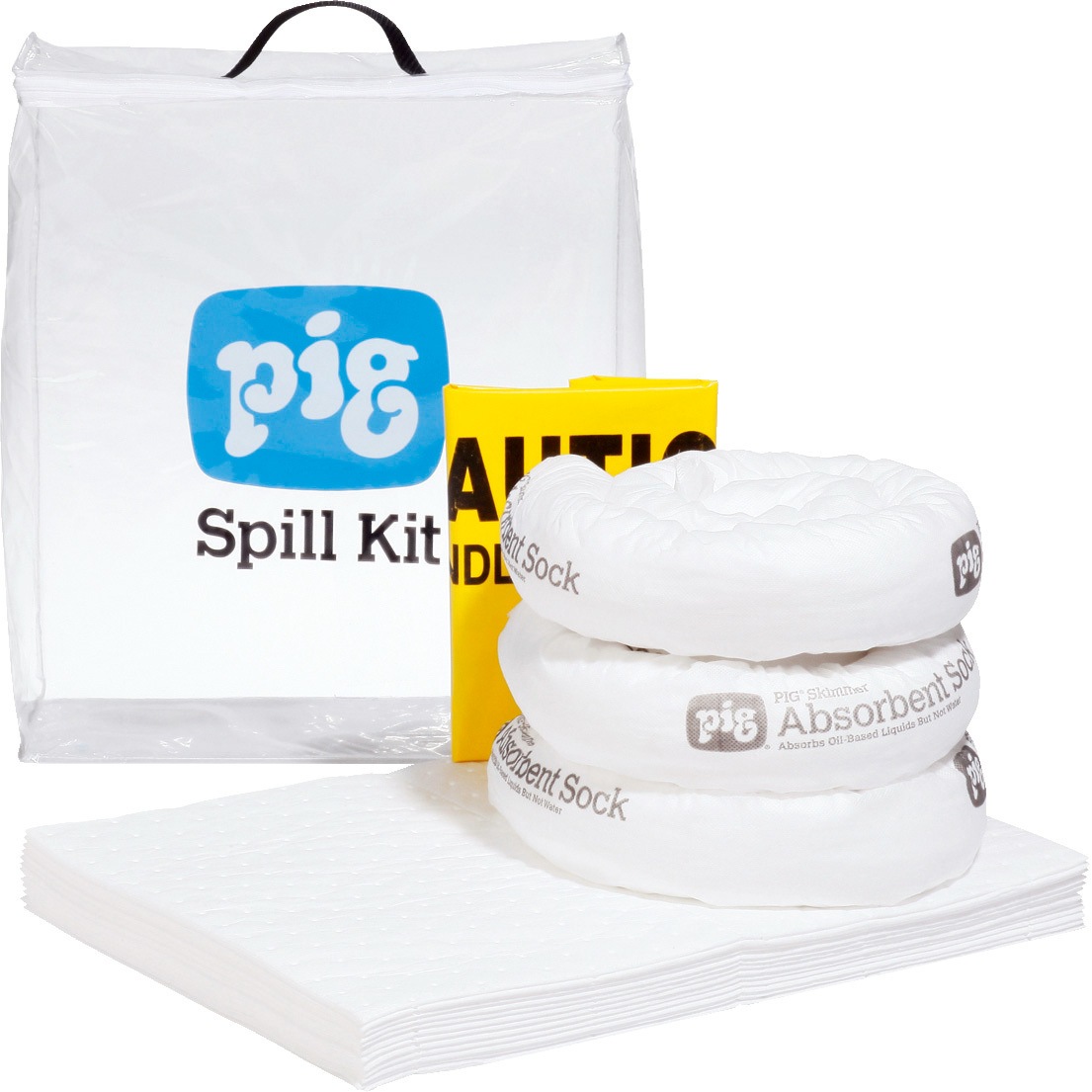 KIT470 pig ピグクリアスピルキット ピグ 透明バッグタイプ