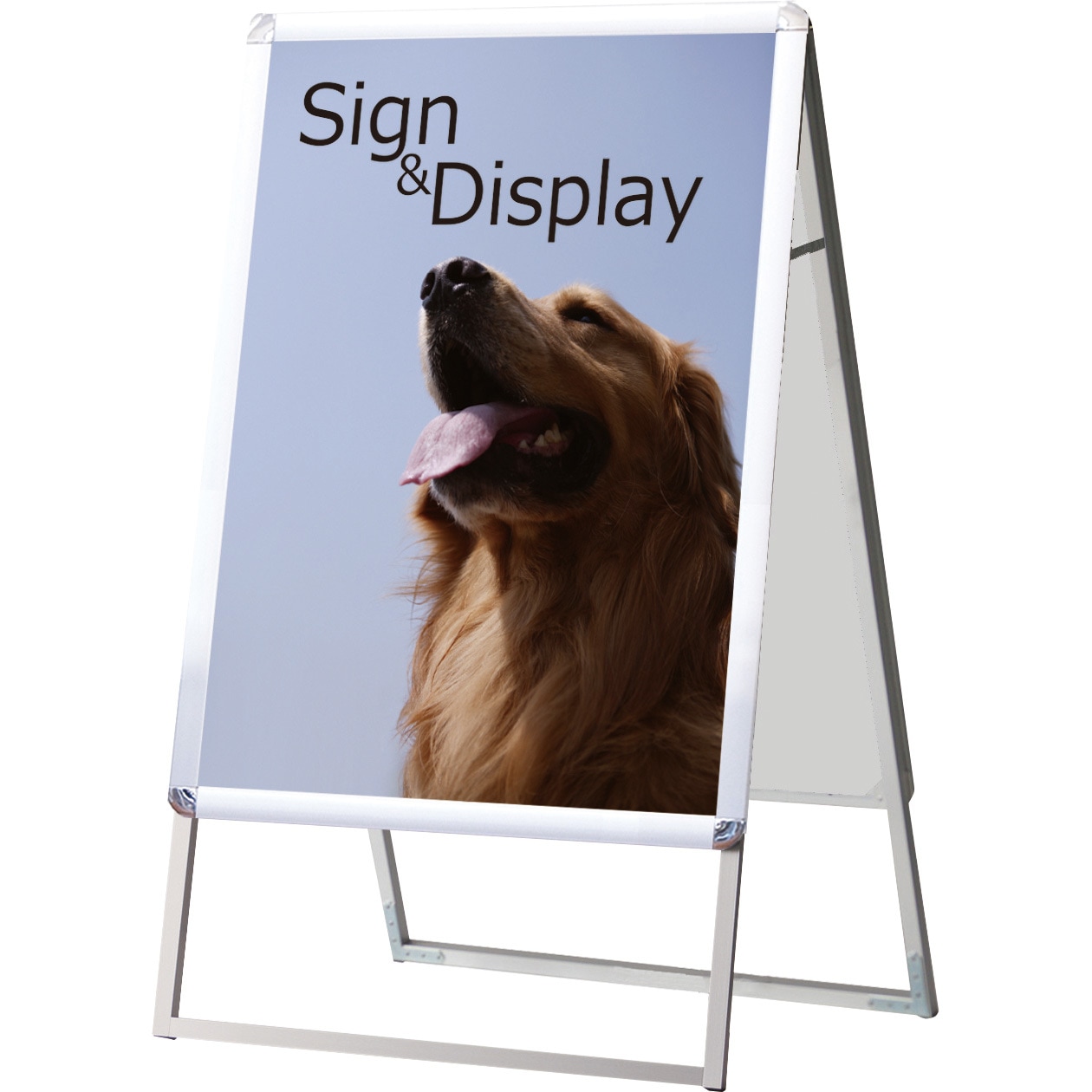 PGSK-B2RS ポスターグリップスタンド看板 屋内用 A型 TOKISEI 両面タイプ 質量7.5kg PGSK-B2RS