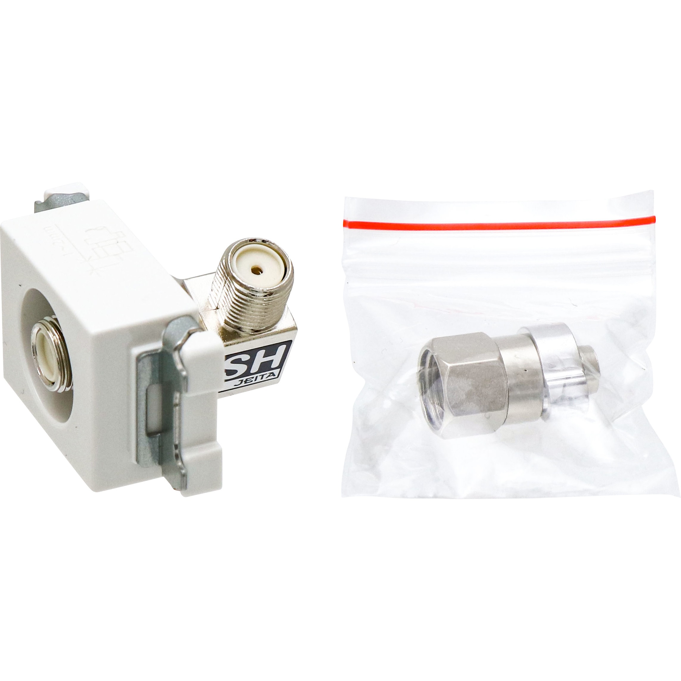 WCS3814W 埋込高シールドテレビターミナル 1個 パナソニック電工