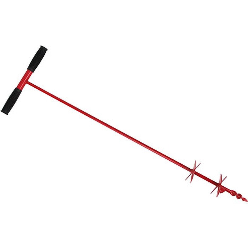 80mm 園芸用穴掘り器 千吉 メモリ・グリップ付 - 【通販モノタロウ】