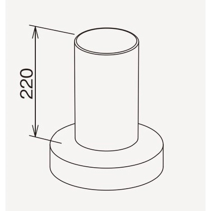 KALS650 Chic Line 排水管カバー Panasonic(パナソニック) サイズ114 1箱(2個) KALS650