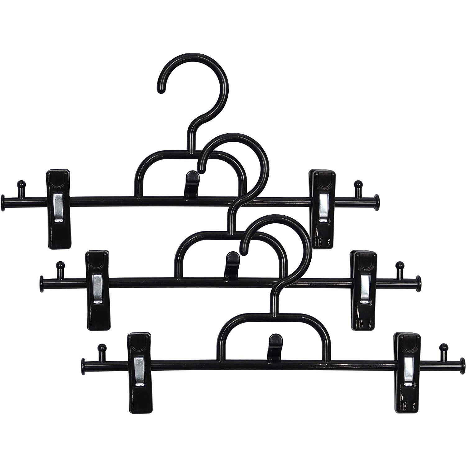 BOJ-03 ボトムハンガー連結式 サワフジ ブラック色