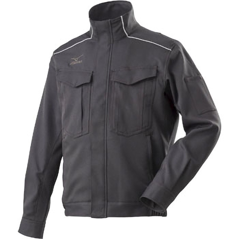 F2JE858207XL ワークジャケット mizuno(ミズノ) チャコールグレー色 XL  F2JE858207XL