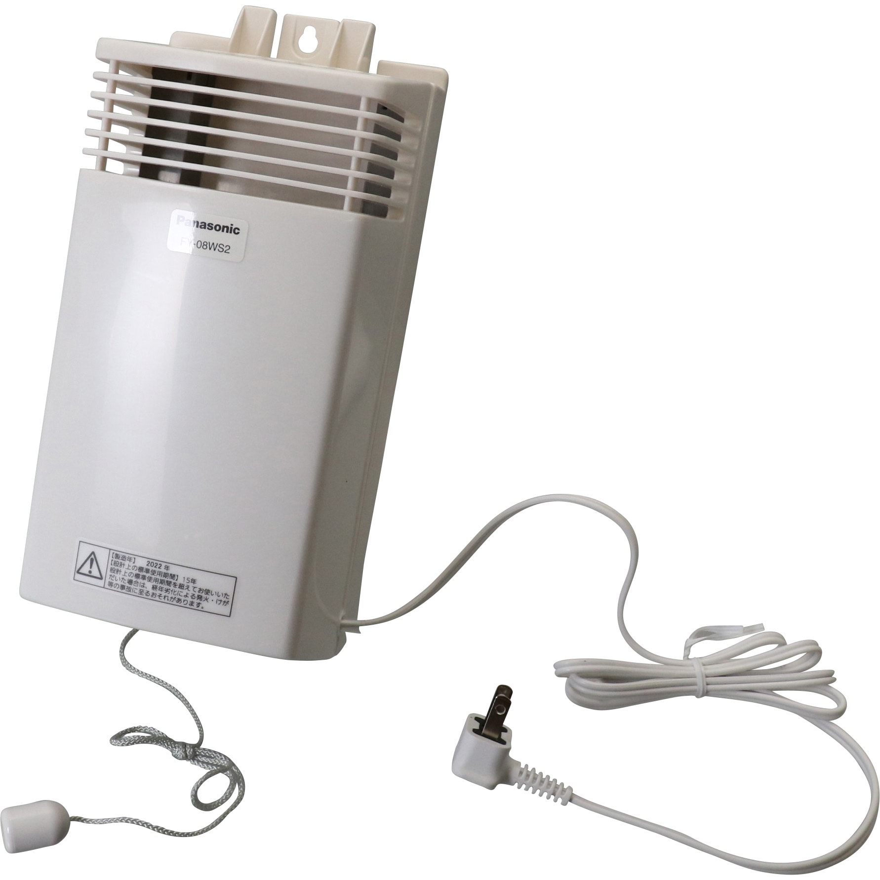 FY-08WS2 水洗トイレ用換気扇 窓取付形 1台 Panasonic(パナソニック) 【通販モノタロウ】