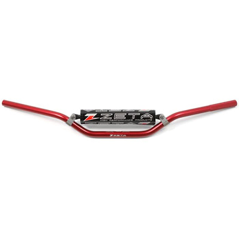 ZE09-6453 CXハンドルバー ZETA RACING(ジータレーシング) レッド色