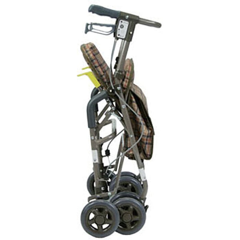 【中古品】シンフォニーSP / CLブラウン 歩行器　歩行機　シルバーカー 楽天市場】【中古】C-014 4輪歩行車 島製作所 シンフォニーSP CL