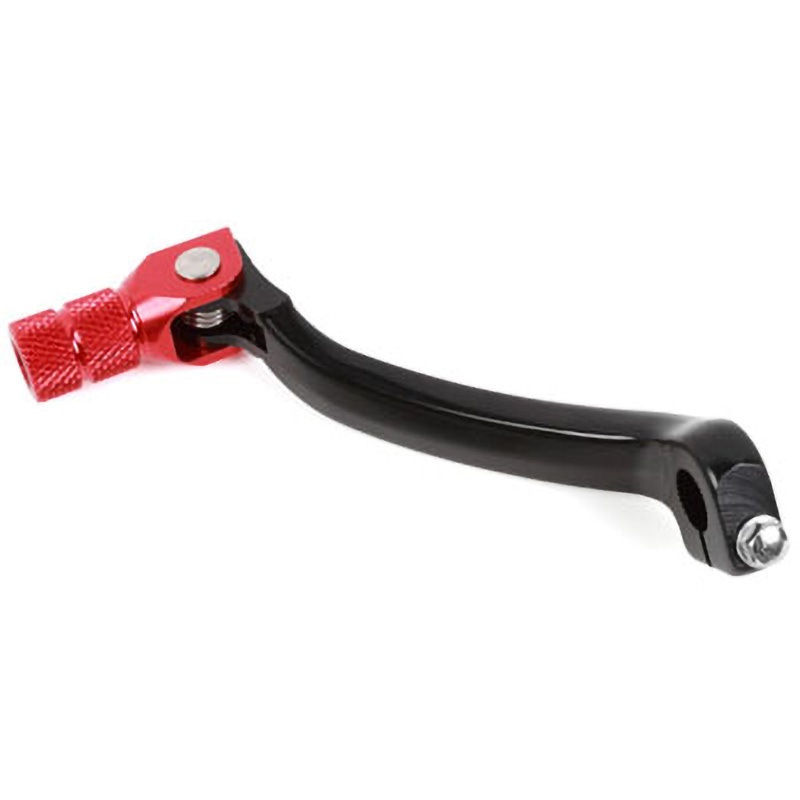 ZE90-4052 鍛造シフトレバー ZETA レッド色 適合車種CRF250R'04-09