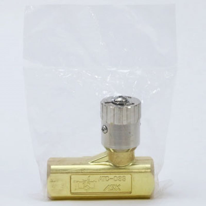 ATC-03S スロットルチェックバルブ ASK(エイエスケイ)(測定用品) 流量制御弁 最高使用圧力21MPa