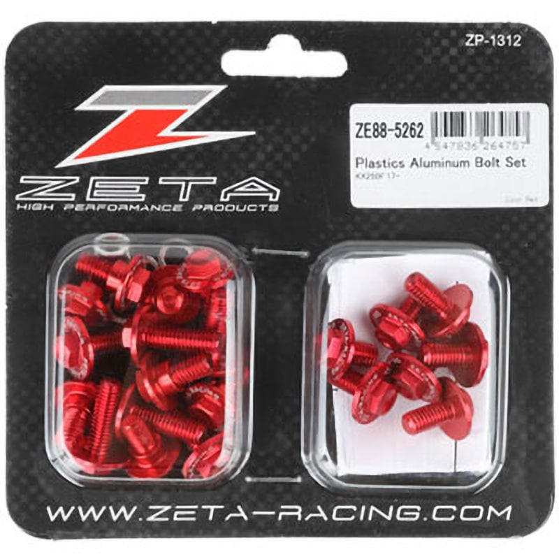 ZE88-5262 外装アルミボルトキット 1セット(25個) ZETA RACING(ジータ
