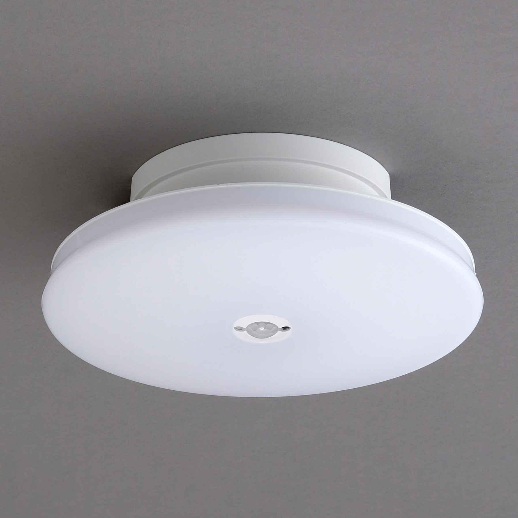 SCL12LMS-UU 小型シーリングライト 薄型 人感センサー付【電球色