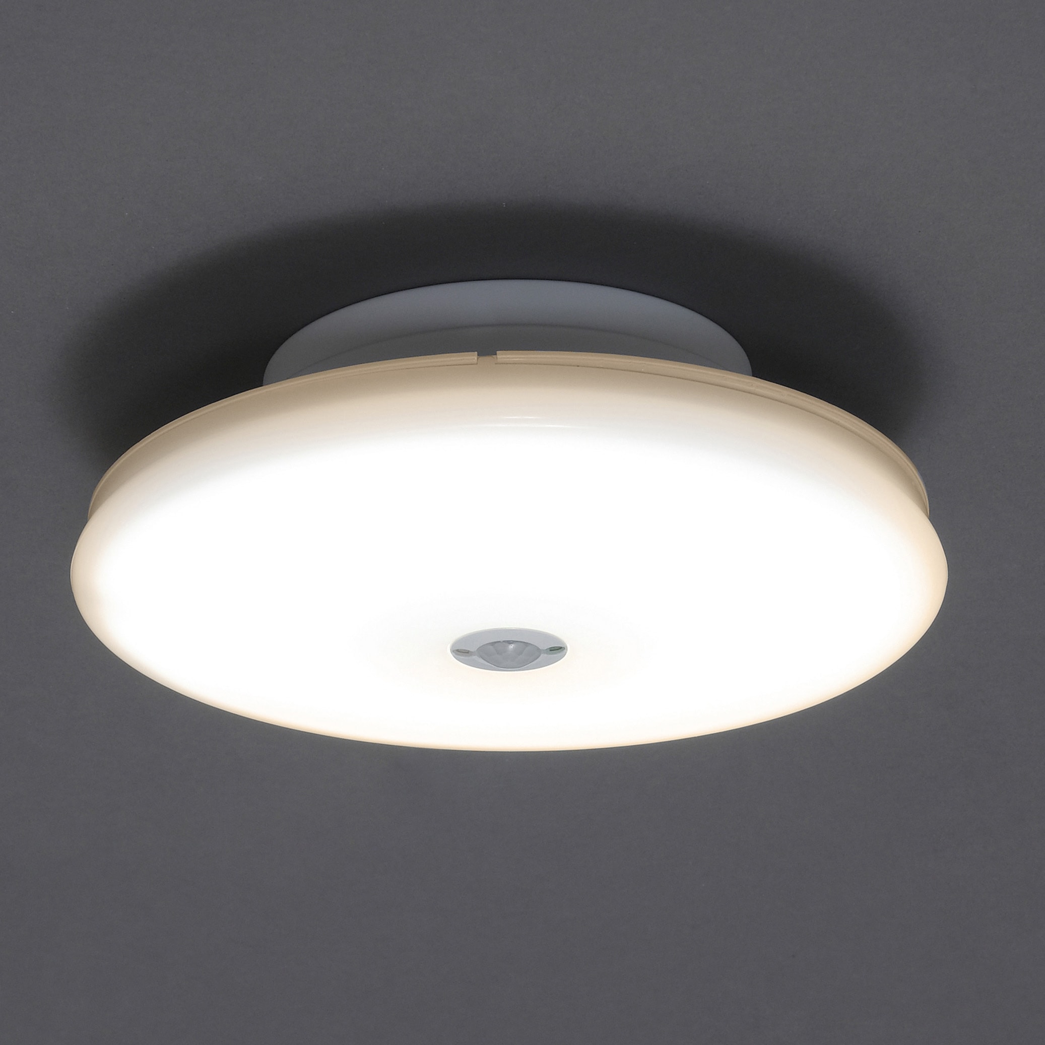 小型LEDシーリングライト SCL6L-UU SCL12LMS-UU他9個 SCL12LMS-UU 小型シーリングライト 薄型 人感センサー付【電球色