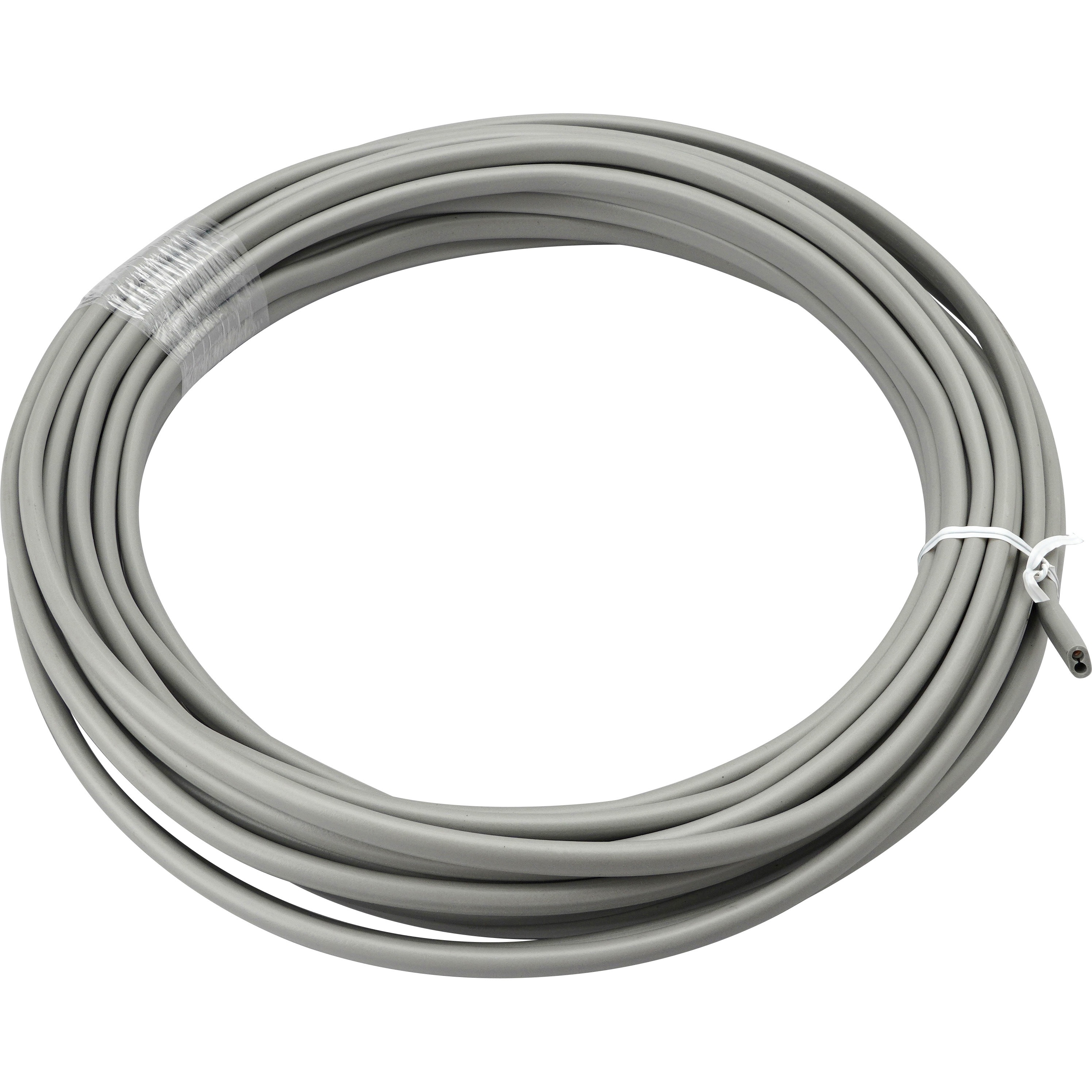 VVF2.0mmx2C 600Vビニル絶縁ビニルシースケーブル平形 VVF(単線タイプ) 富士電線工業 芯数(C)2 灰色 全長15m導体外径2mm 6,466円