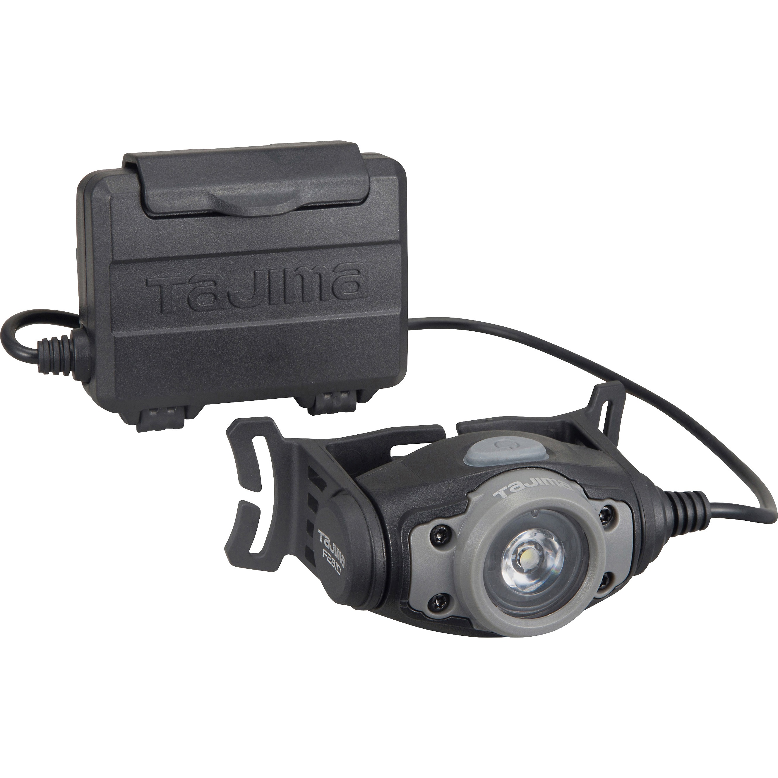 LE-F281D-GR LEDヘッドライトF281D タジマツール(TJMデザイン) 電池式