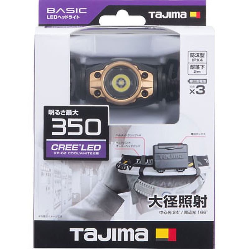LE-F351D-G LEDヘッドライトF351D タジマツール(TJMデザイン