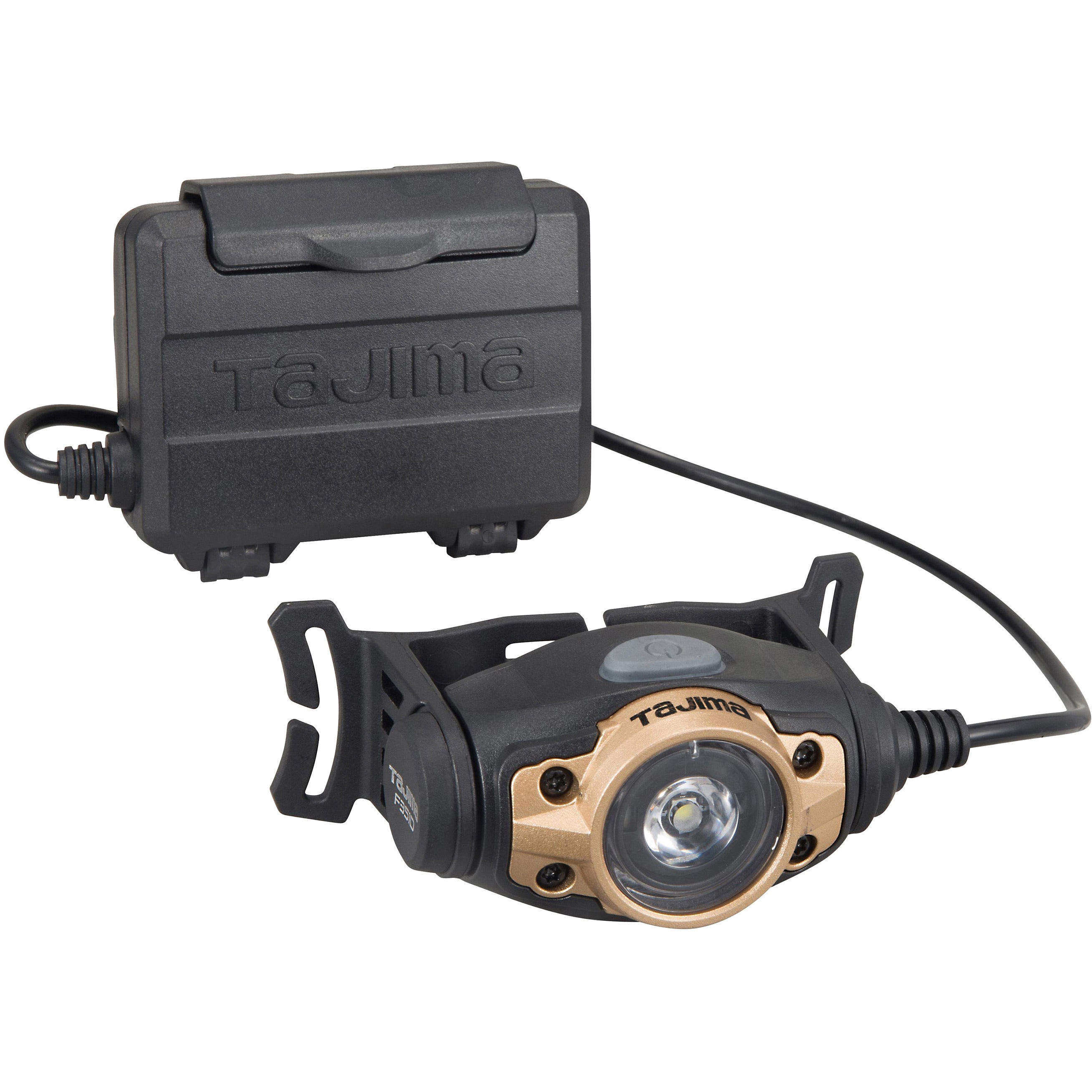 LE-F351D-G LEDヘッドライトF351D タジマツール(TJMデザイン) 電池式