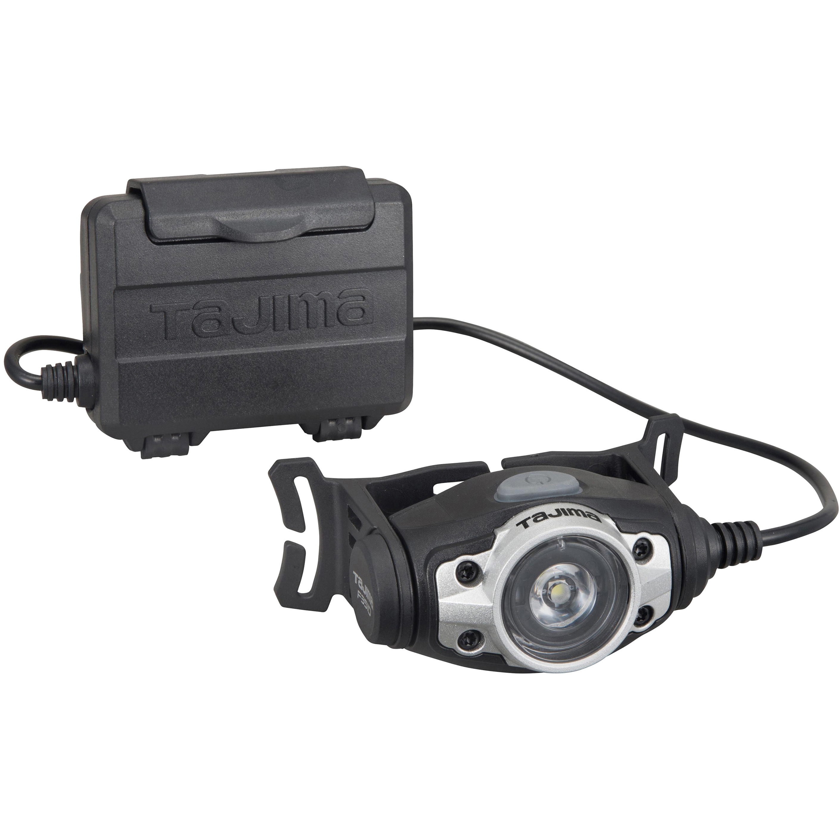 LE-F351D-S LEDヘッドライトF351D タジマツール(TJMデザイン) 電池式