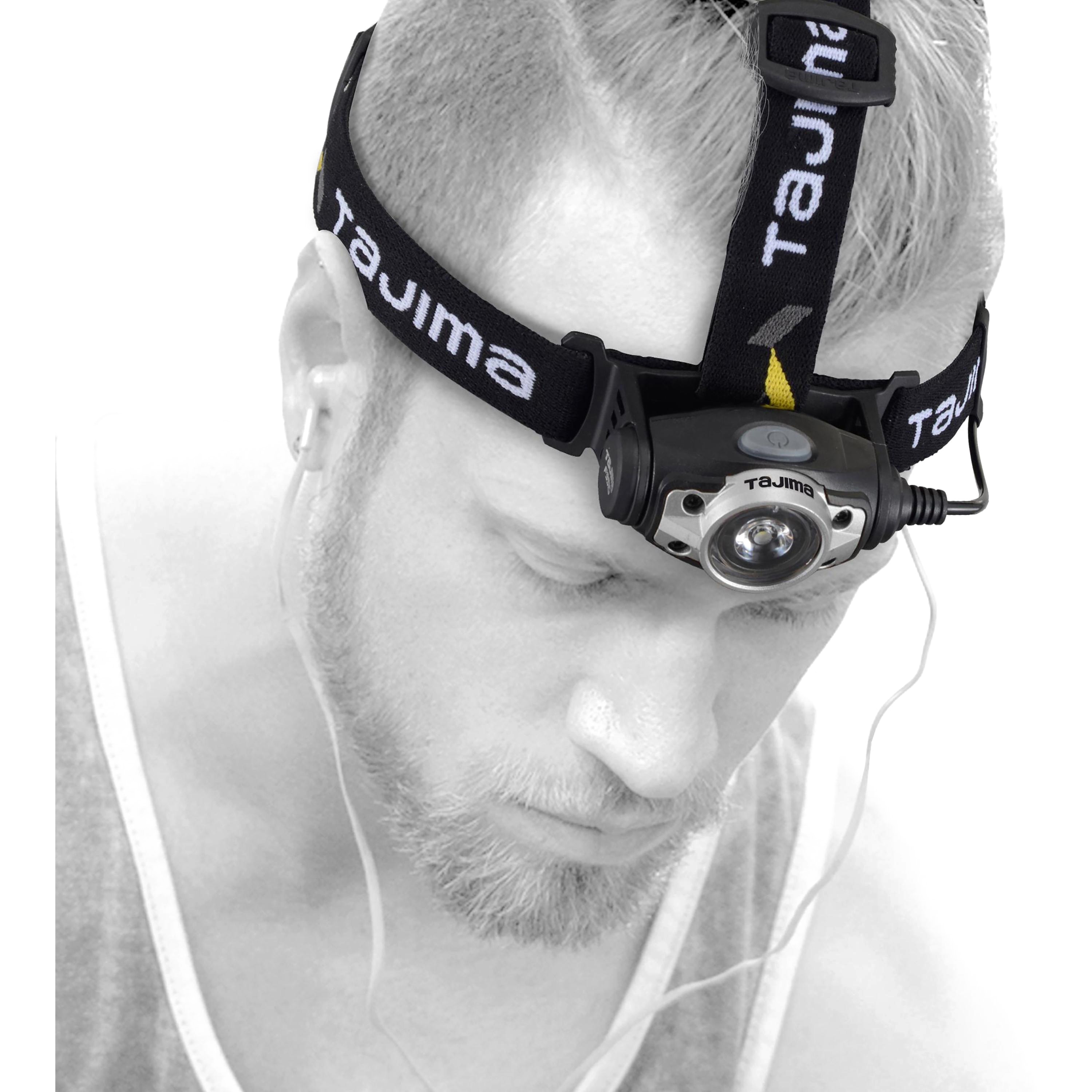 LE-F351D-S LEDヘッドライトF351D タジマツール(TJMデザイン) 電池式