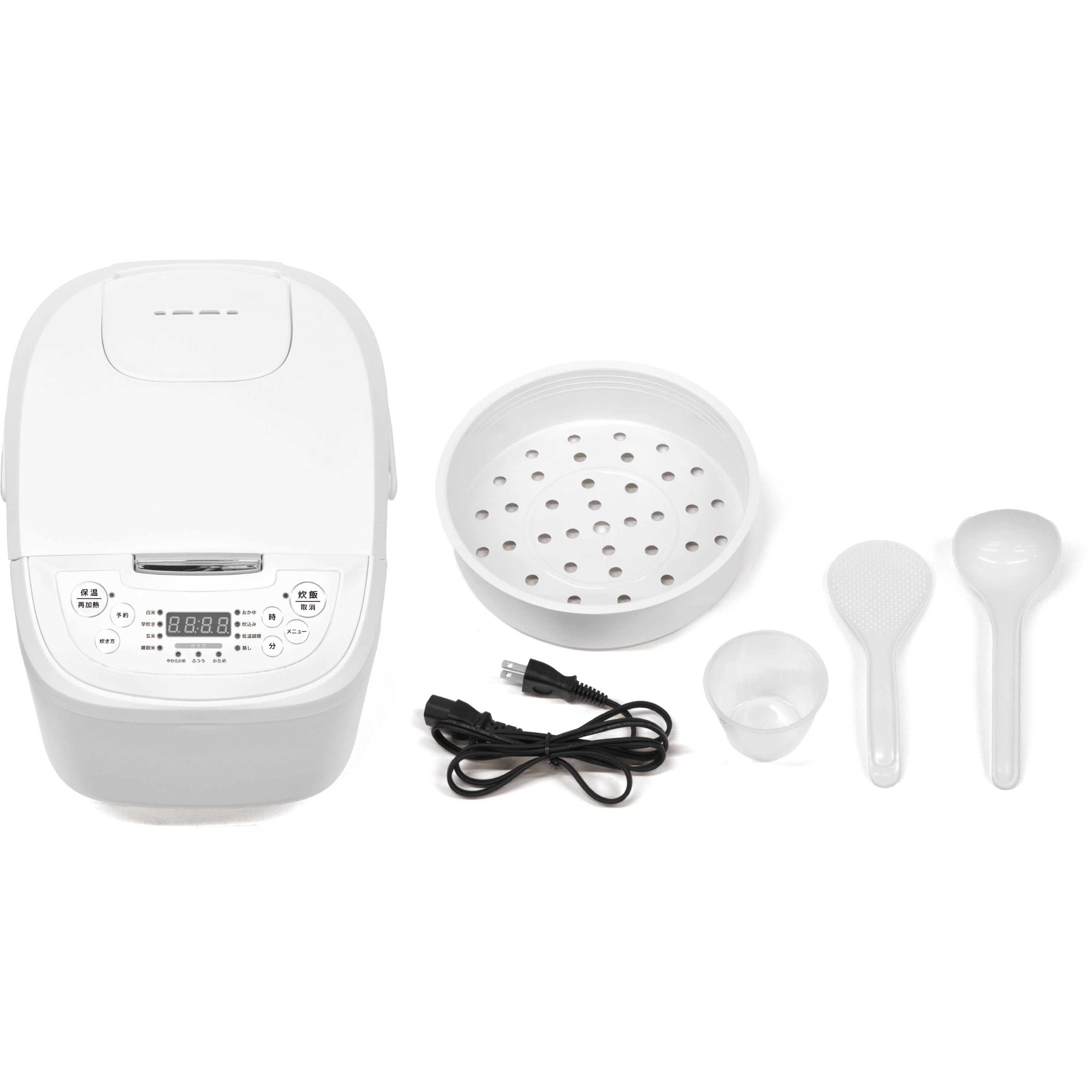 く*こ様 VERSOS 10合炊飯器 VS-KE24 WH マイコン式10合炊飯器 ベルソス ホワイト色 VS-KE24 WH