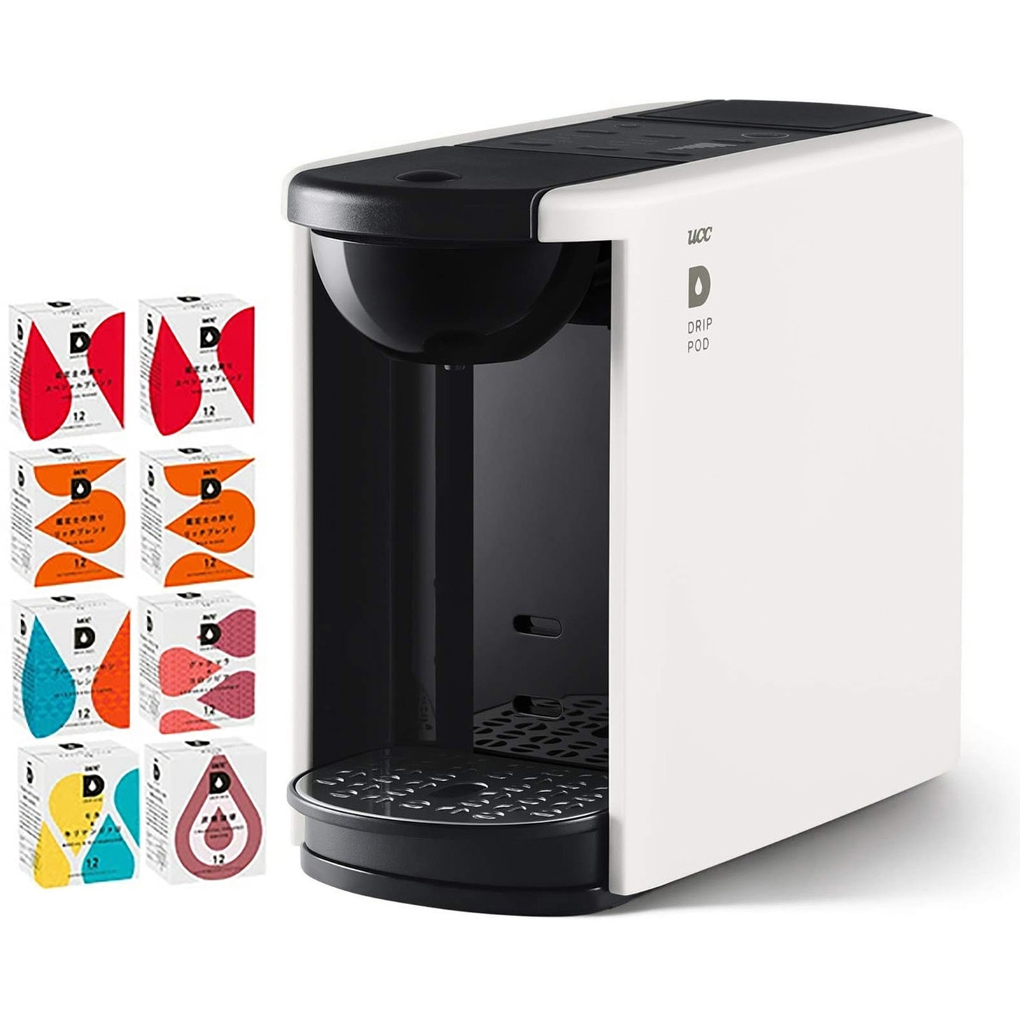 DP3(W)+UCC コーヒーセレクション 96杯 カプセル式コーヒーメーカー